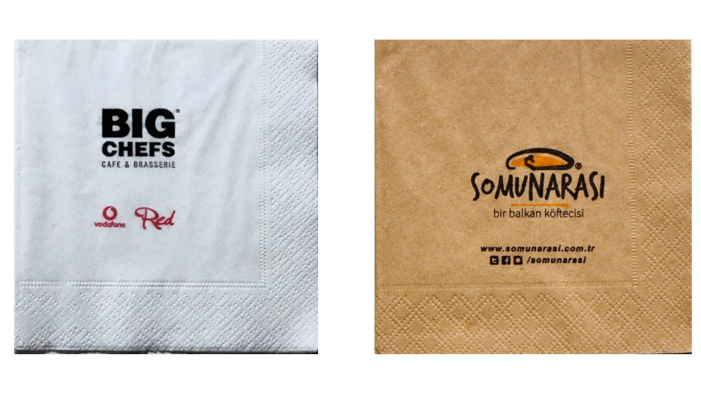 Custom Logo Napkins Wholesale Private Label Printed Napkins