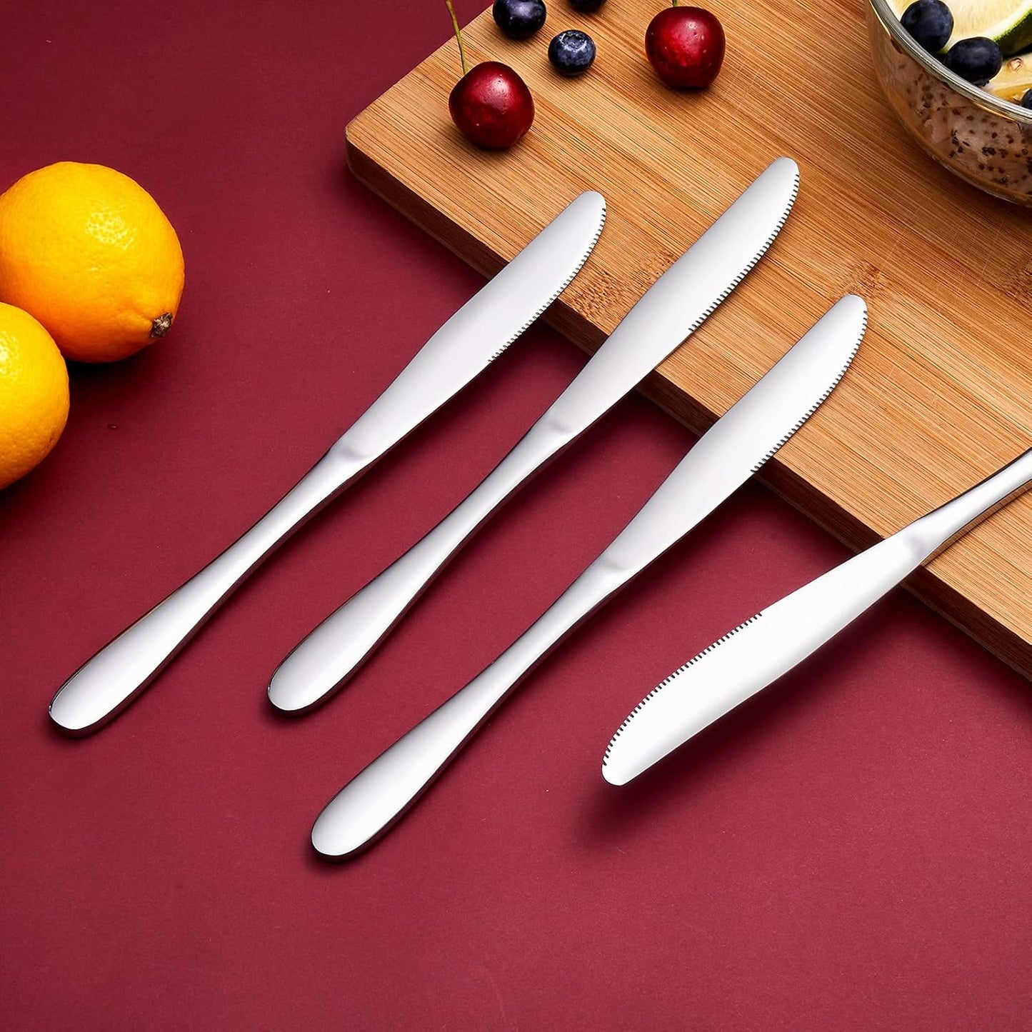 Private Label Stainless Steel Table Knives - Custom Laser Engraved Knives | Stainless Steel (Copy)