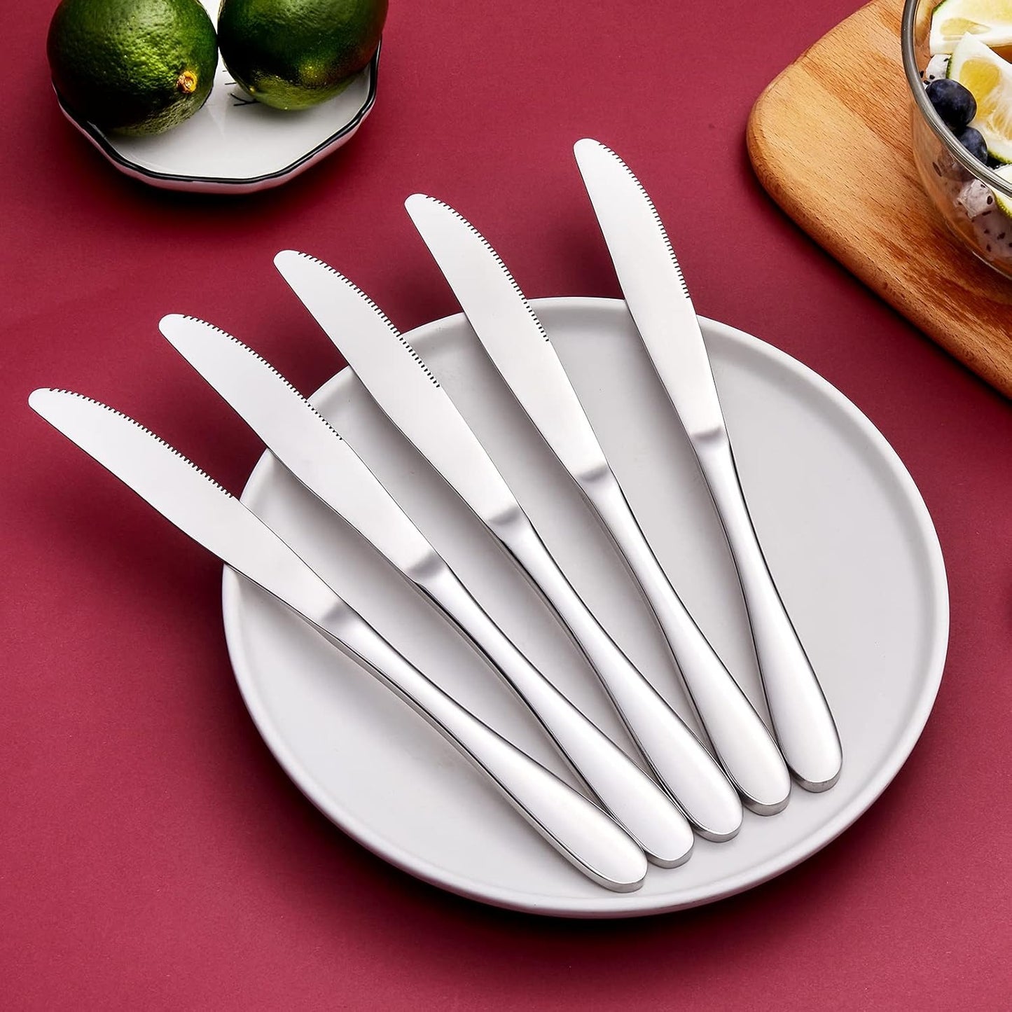Private Label Stainless Steel Table Knives - Custom Laser Engraved Knives | Stainless Steel (Copy)