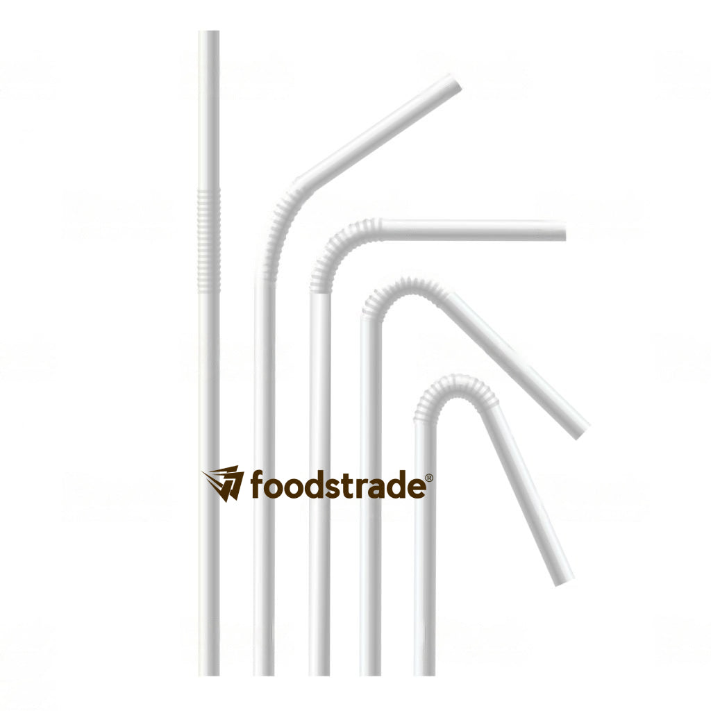 Custom Logo Plastic Straws Wholesale Private Label Plastic Straws