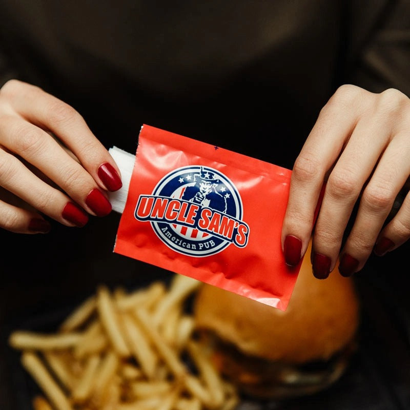Custom Printed Wet Wipes With Your Company Logo – Individually Packaged
