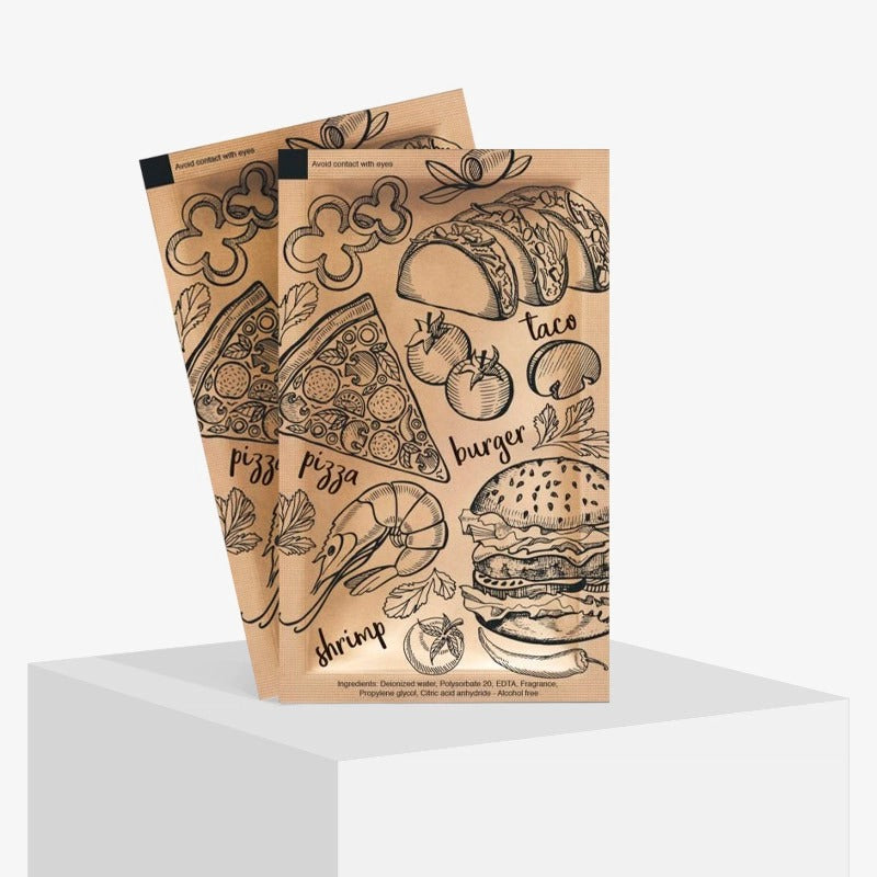 Custom Printed Wet Wipes With Your Company Logo – Individually Packaged