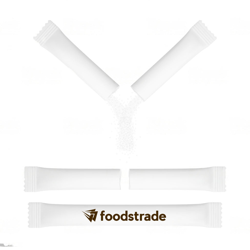 Private Labeling White Sugar Sticks Custom Packaging Organic Sugar Sticks