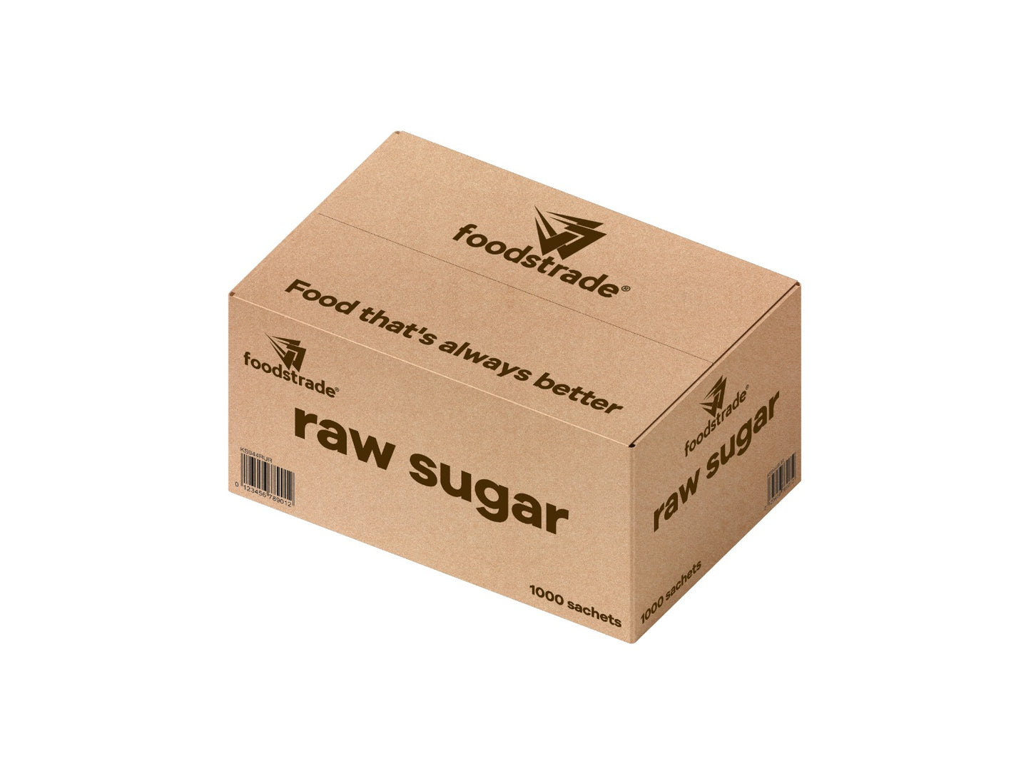 Private Labeling Raw Sugar Sachets Custom Packaging Raw Sugar Sachets