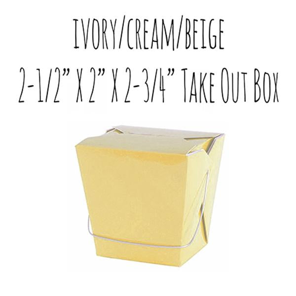 Retail Chinese Takeout Boxes & Packages