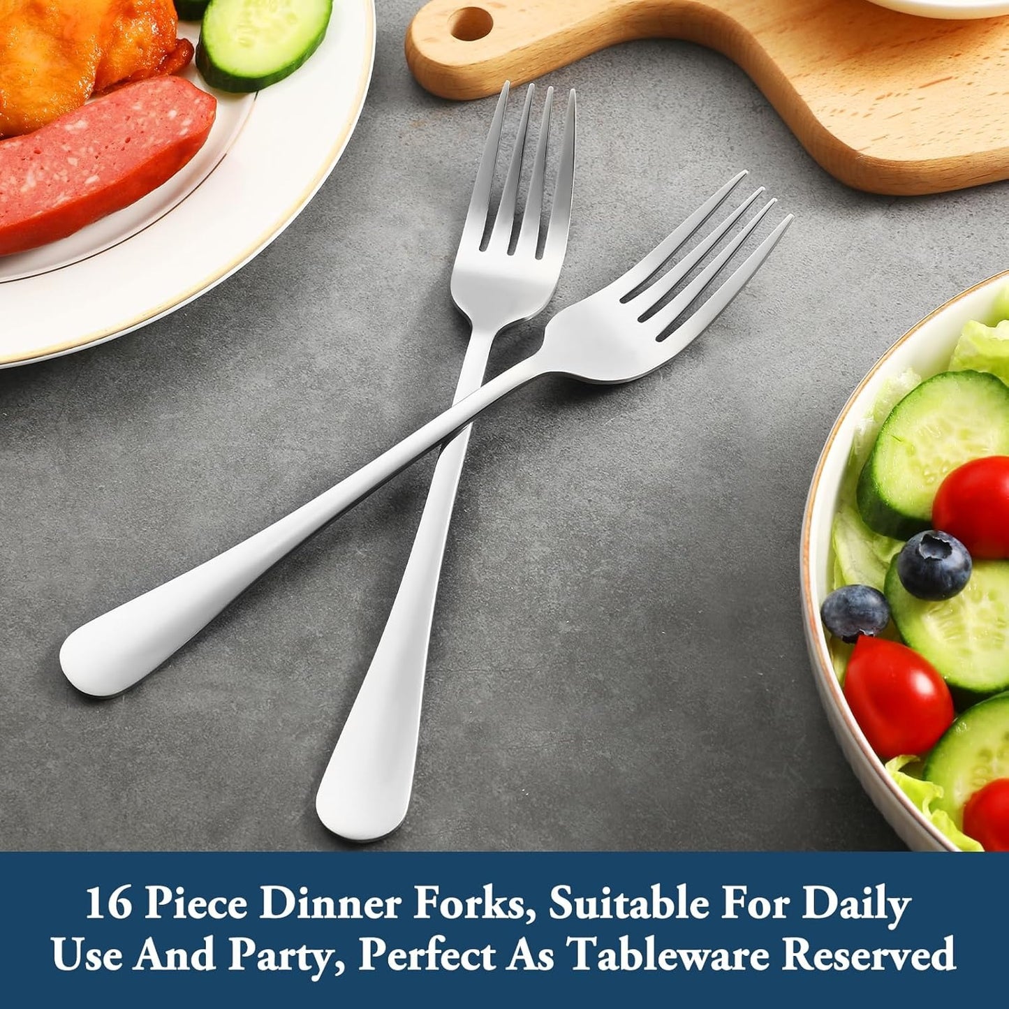 Private Label Stainless Steel Forks - Custom Laser Engraved Forks | Stainless Steel